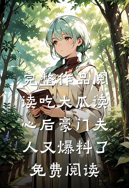 完整作品阅读吃大瓜读心后豪门夫人又爆料了免费阅读