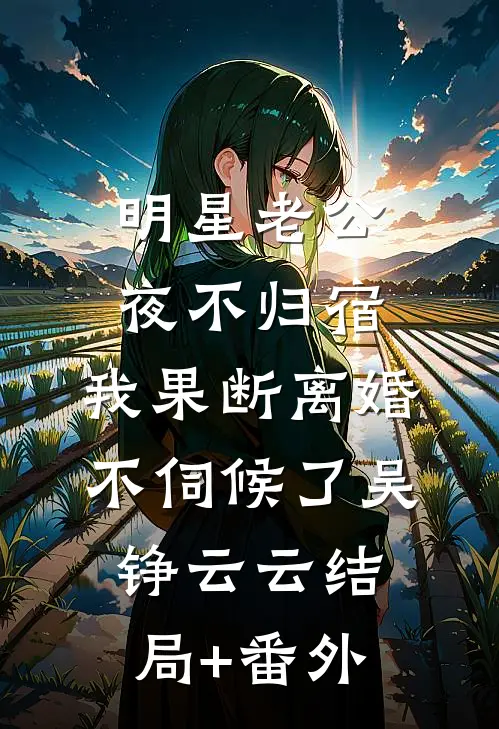 明星老公夜不归宿，我果断离婚不伺候了吴铮云云结局+番外